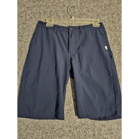 Quicksilver Amphibian Shorts Mens 28 Blue Swim 4 Way Stretch Hybrid Surf Board - Picture 1 of 7